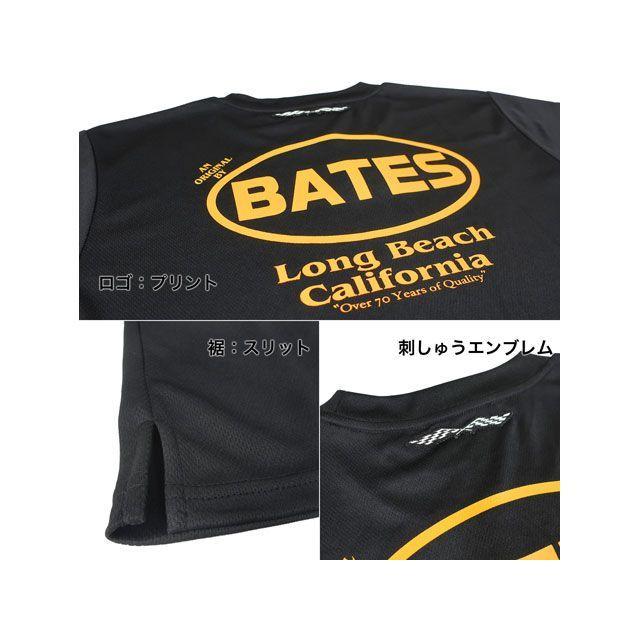 正規品／ベイツ BAT-L56M クールテックスロングスリーブTシャツ（ゴールドフレーク） サイズ：XL メーカー在庫あり BATES バイク｜motoride｜03