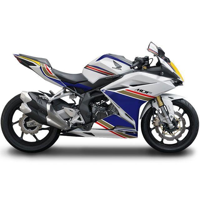 【メーカー直送】エムディーエフ CBR250RR CBR250RR（2017-2022）グラフィックキット ロスマンズモデル ロスマンズタイプ タイ…の画像