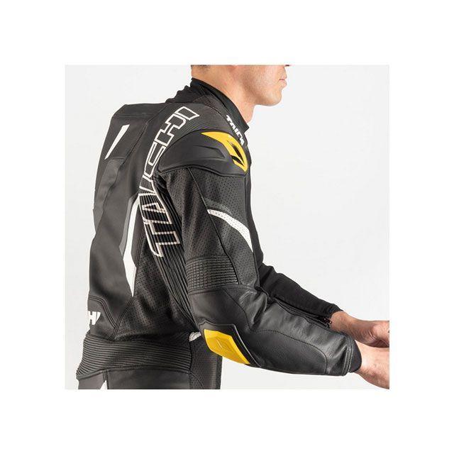 NXL307 GP-WRX R307 レーシングスーツ ブラック/ホワイト/レッド XXL