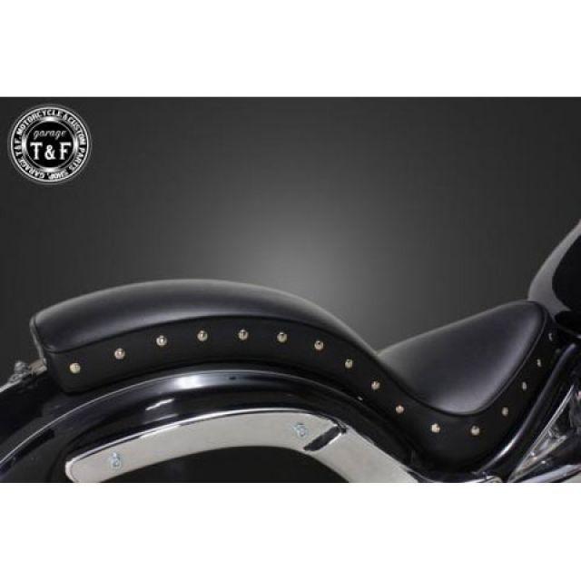ガレージT&F ドラッグスター400クラシックモデル スタッド付スムースシート（クラシックモデル専用） T&F