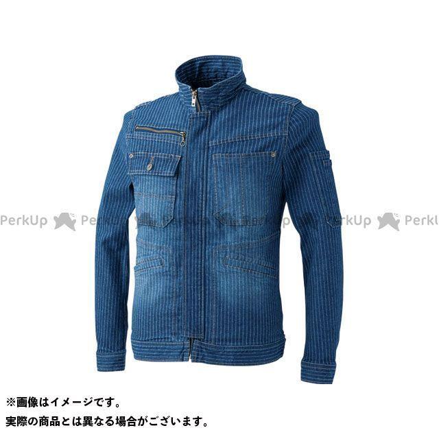 メーカー再生品】中国産業 DOG 8017-17 chusan ジャケット（インディゴ） サイズ：L バイク 制服、作業服