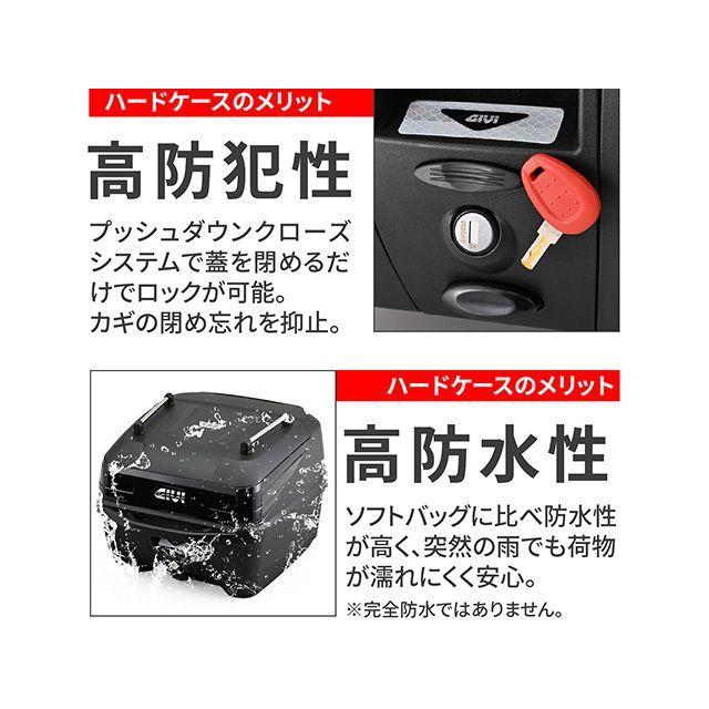 ジビ B32NB-ADV BLOD 未塗装ブラック（グロッシーブラック（パネル）） メーカー在庫あり GIVI_4