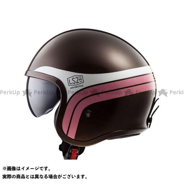 美品　希少品　LS2 SPITFIRE 　Lサイズ 　ホワイトグラフィック LS2 HELMETS エルエスツーヘルメット SPITFIRE（ブラウンホワイト