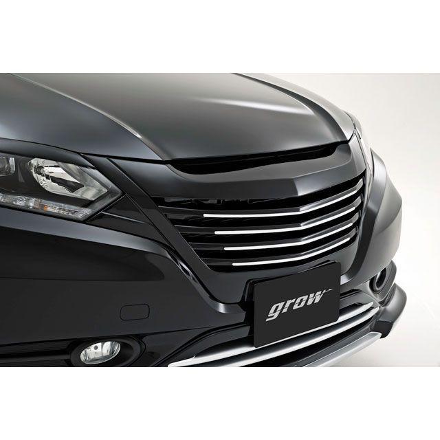 正規品／grow RU ヴェゼル フロントグリル 塗分け塗装済み カラー：モルフォブルーパール B594P フィンライン：ミスティグリーンパール G… grow RU ヴェゼル フロントグリル 塗分け塗装済み カラー マット