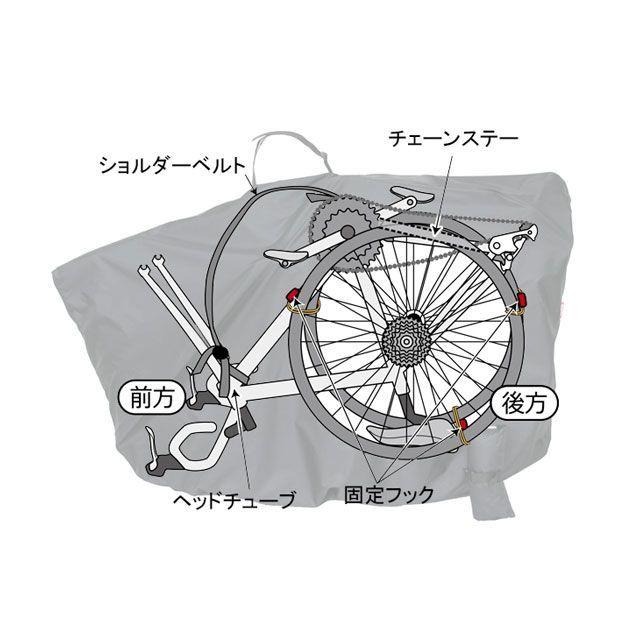 正規品／マルト（自転車） ツアーバッグ スマート（ブラック） MARUTO 自転車｜motoride｜02