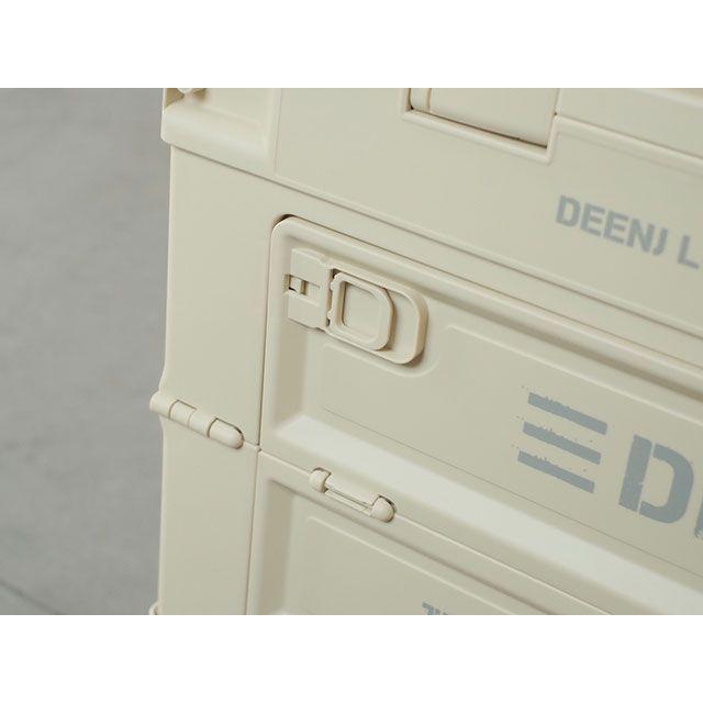 正規品／DEEN J 折り畳みコンテナ（マットサンドベージュ） DEEN J キャンプ｜motoride｜06