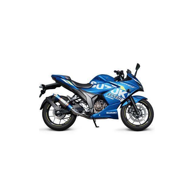 メタルギア ジクサー SF250 250 スポーツマフラー（ステンレスブルー