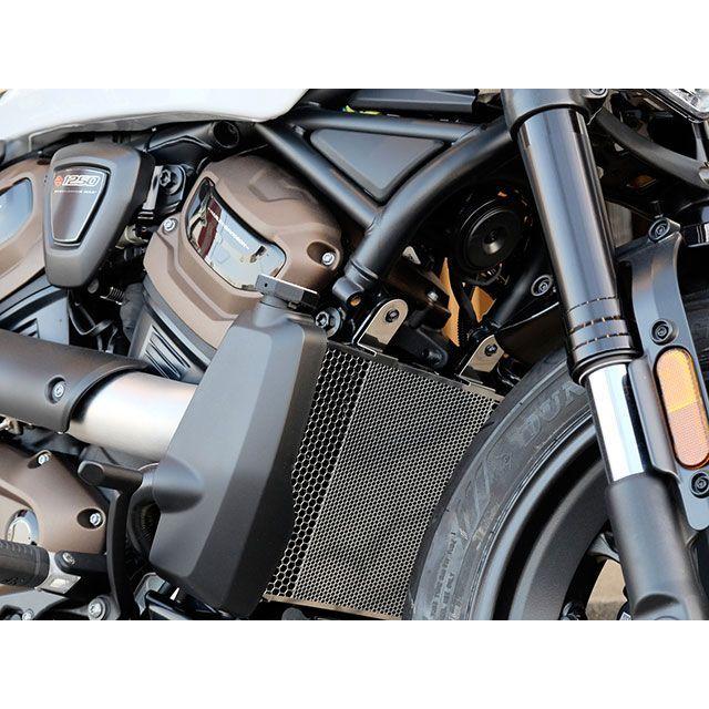 テラダモータース Sportster スポーツスターS ラジエターコアガード（シルバー） TERADAMOTORS_2