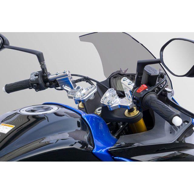 オーバーレーシング GSX-S1000F スポーツライディングハンドルキット（シルバー） OVER RACINGの画像