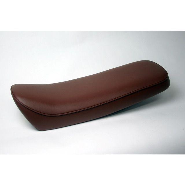 ヘブンズ TW200 TW225 フラットシート（ブラウン） タイプ：スムース パイピングカラー：- HEAVEN’S バイク