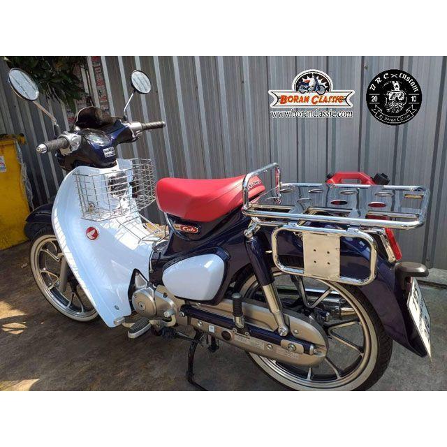 BRC C125 リアキャリア/サイドラック付き（クロームメッキ