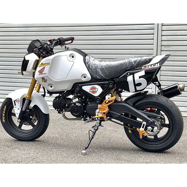 スナイパー Dax125/ダックス125/ST125 GROM レーシングスタンドフック スプロケットガード付（レッド） メーカー在庫あり SNIP…_2