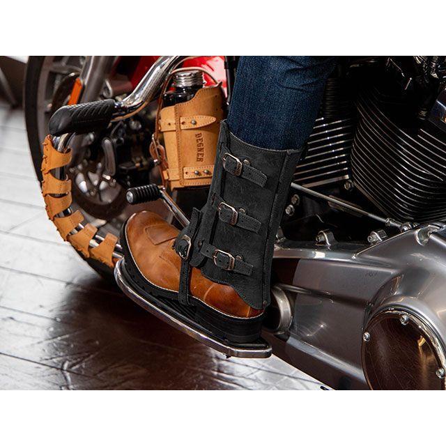 DEGNER（デグナー） CH-10 レザーゲートル（ブラック） メーカー在庫