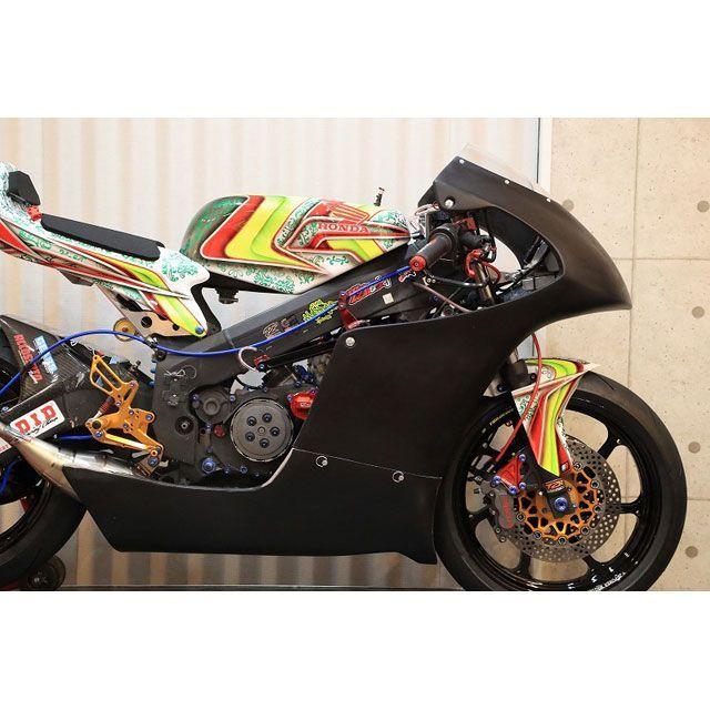 T2レーシング NSR250R オリジナル フルカウル TYPE-3 ストリートタイプ FRP製 黒ゲル+黒ゲル MC21・28 スクリーン ブラッ…_1