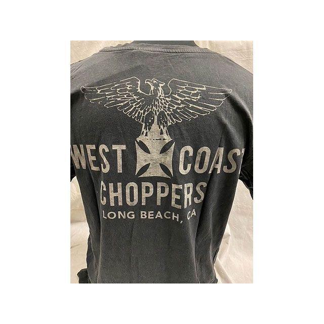 正規品／ウエストコーストチョッパーズ ヴィンテージ風半袖Tシャツ（ブラック） サイズ：L WEST COAST CHOPPERS バイク｜motoride｜05