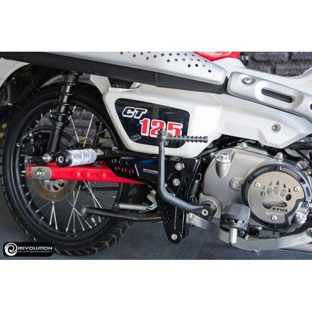 MOTOLORD CT125 タンデムステップ（ブラック） バイク : モトメガネ2号 
