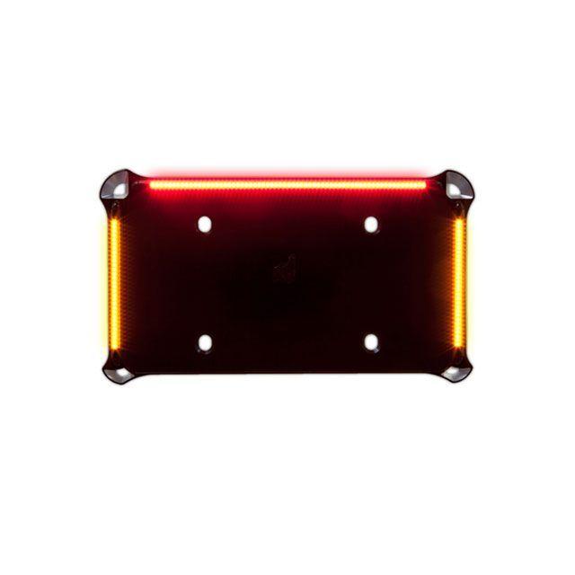 トライジャ 汎用 ナンバーフレームサポートLED ターン＆テール