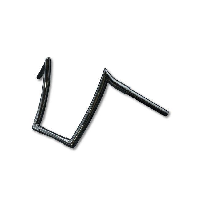 トライジャ 汎用 ハンドル 般若バー ブラック（1インチライザー用