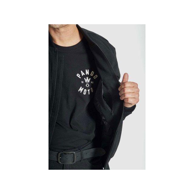 ブランド登録なし - PANDO MOTO Bomber Cor 02（黒いこと） 大きさ S PANDO MOTO