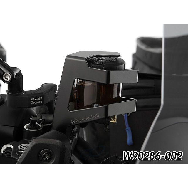 ワンダーリッヒ ブレーキフルードタンクガード フロント（ブラック） Wunderlichの画像