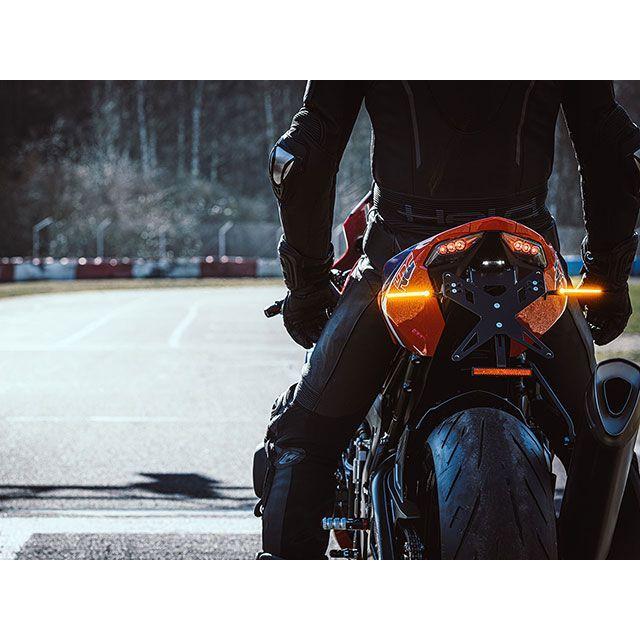ケラーマン 汎用 尾灯・制動灯機能付き シーケンシャルLEDウインカー Jetstream DF（マットブラック） Kellermannの画像