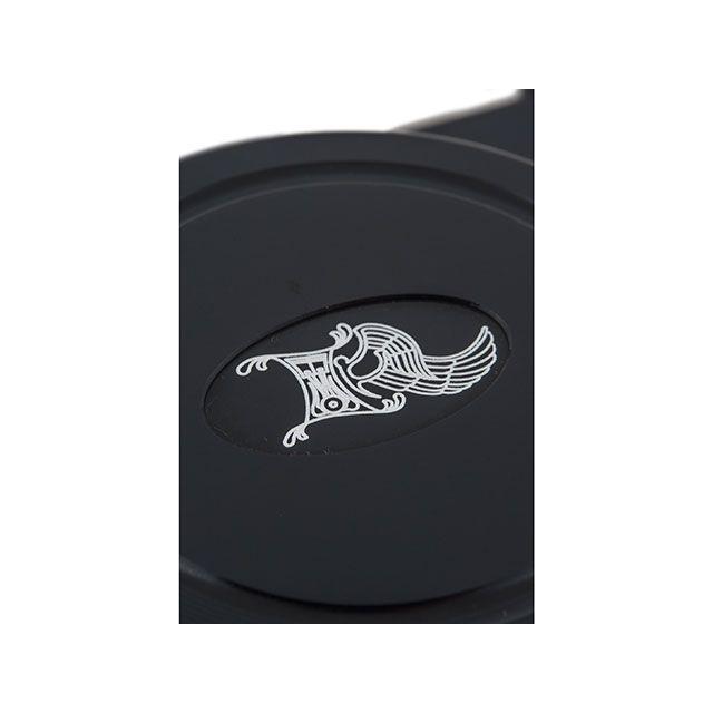 ケンズファクトリー Twin Cam 96 6Speed M8ソフテイル Cable Clutch Cover Blk/Cut 2006up TC9…