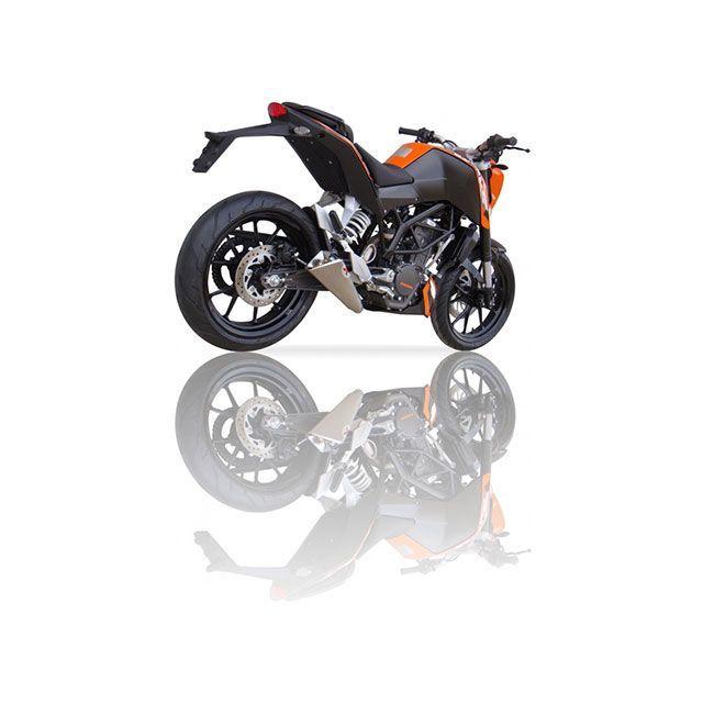 イクシル DUKE 125 DUKE 200 KTM DUKE 125/200 11-16 X55 スリップオン マフラー IXILの画像