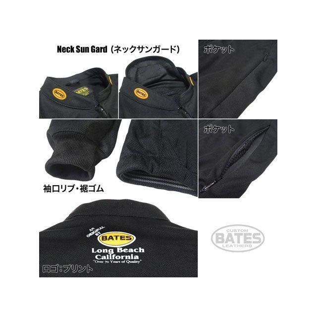 正規品／ベイツ BJCT-020 クールテックスメッシュジャケット（ホワイト） サイズ：L メーカー在庫あり BATES バイク｜motoride｜05