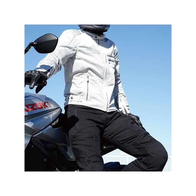 ラフ＆ロード 2023春夏モデル RR7308 ライディングZIPメッシュジャケットEM（オールシルバー） サイズ M メーカー在庫あり Rough…