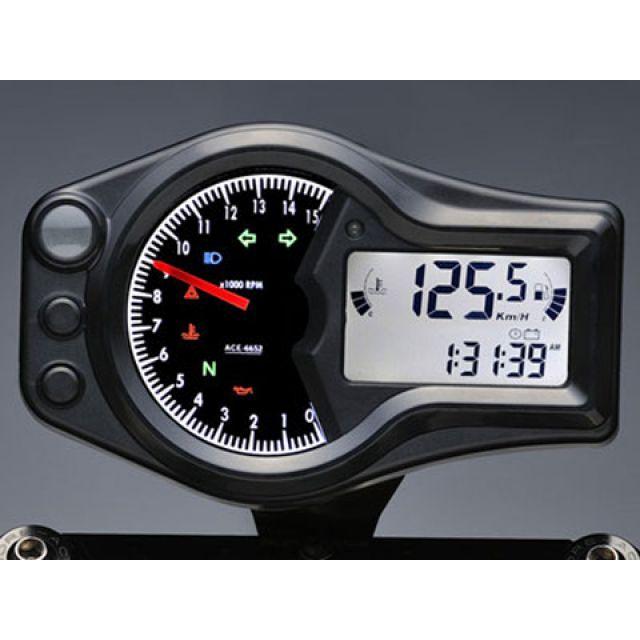 aceさん専用 エースウェル ACE-6552 多機能デジタルメーター（12000rpm） ACE WELL