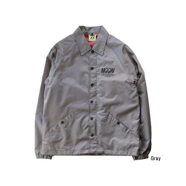 MOONEYES ムーンアイズ OMJ-028 COACH JACKETサイズL MOONEYES ムーンアイズ OMJ-028 MOONEYES コーチジャケット（グレー