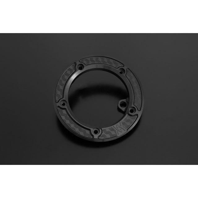 ちゃむ　ビレット・ハニカム タンクキャップリング漆黒 z900rs カワサキ Z900RS/CAFE ビレットハニカム タンクキャップリング