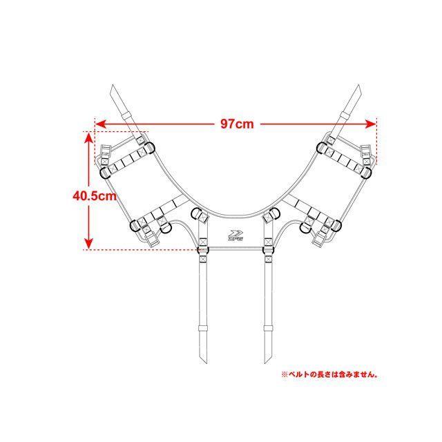 ディーエフジー CRF1000L CRF1100L サイドバッグベース アフリカツイン専用 メーカー在庫あり DFGの画像