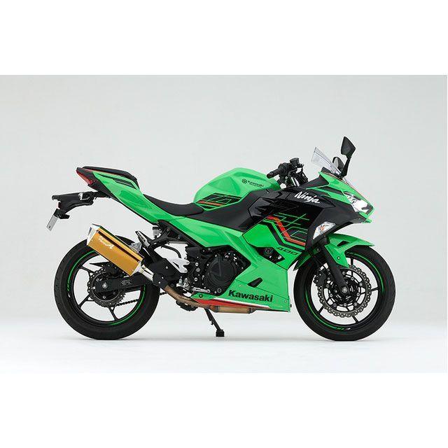ヤマモトレーシング Ninja400 18〜Ninja400 SLIP-ON TYPE-SA ゴールド YAMAMOTO RACINGの画像