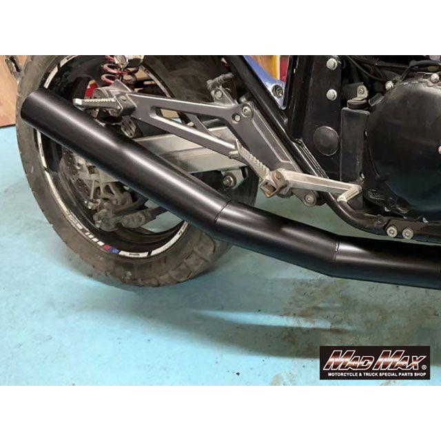 マッドマックス GSX400インパルス ショート管マフラー GSX400インパルス（GK79A）用（ブラック） メーカー在庫あり MADMAX_2