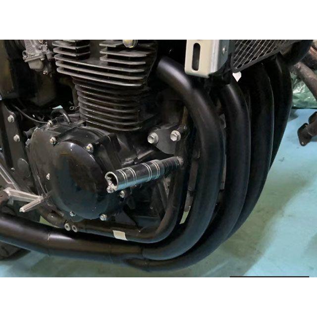 マッドマックス GSX400インパルス ショート管マフラー GSX400インパルス（GK79A）用（ブラック） メーカー在庫あり MADMAX_3