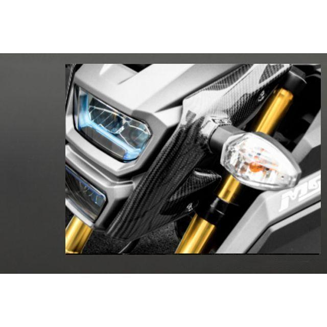モトオブスポーツ GROM SFモデル カーボンヘッドライトサイドカバー（GROM/MSX）SFモデルに限る MOS_1