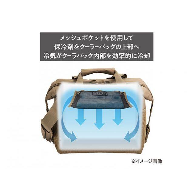 テントファクトリー ソフトクーラーバッグ ボクシー 16L（ブラックカモ） TENT FACTORYの画像