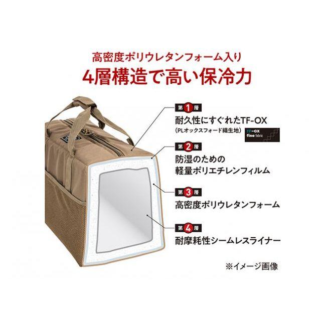 テントファクトリー ソフトクーラーバッグ ボクシー 16L（ブラックカモ） TENT FACTORYの画像