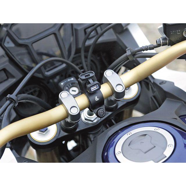 正規品／オプティライン Usb-Fix Tube 防水USB電源ポート 12/24V バーマウント シングル Optiline バイク｜motoride｜03