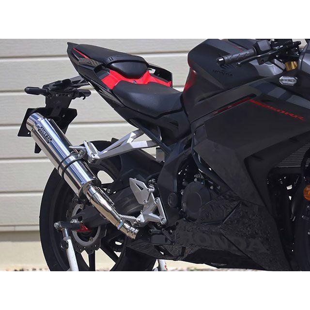 WR'S（ダブルアールズ） CBR250RR スリップオン ラウンド・ステンレス