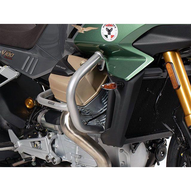 ヘプコ＆ベッカー V100 Mandello S V100 Mandello エンジンガード（シルバー） HEPCO＆BECKER_1