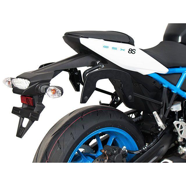 ヘプコ＆ベッカー GSX-8R GSX-8S サイドソフトケースホルダー「C-Bow」（ブラック） HEPCO＆BECKER