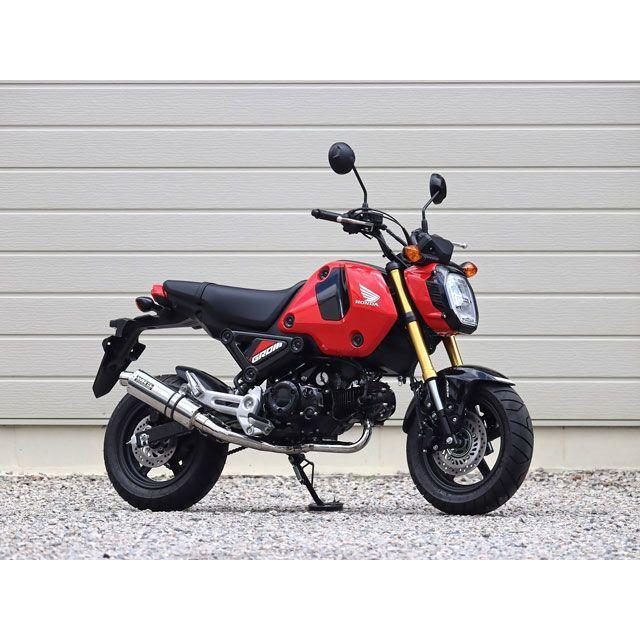 WR'S（ダブルアールズ） GROM フルエキゾースト ショートオーバル