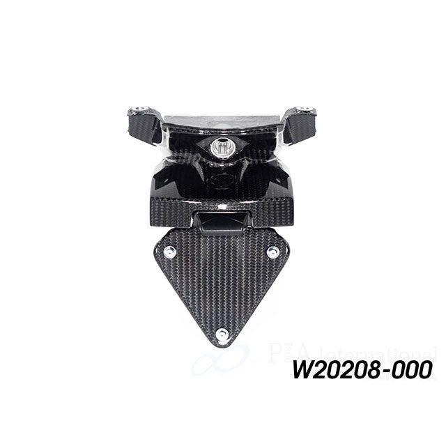 ワンダーリッヒ S1000XR カーボンライセンスプレートホルダー ショート Wunderlichの画像