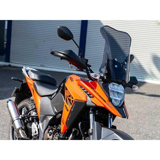 追加分 エアロギア VストロームSX AG-SX02 エアロロングスクリーン（スモーク