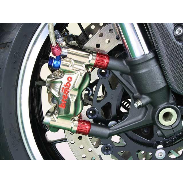 ポッシュフェイス Z900RS Z900RSカフェ キャリパーアダプターT20ブレンボキャリパー\u0026320mmディスクローター用（レッド） POSH …の画像