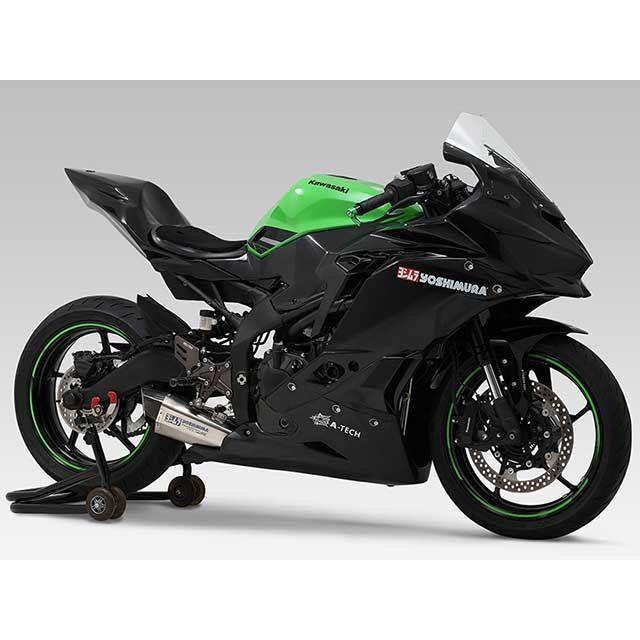 ヨシムラ ZX-4R/RR（23）機械曲H/F TSSレーシングサイクロン（SSF