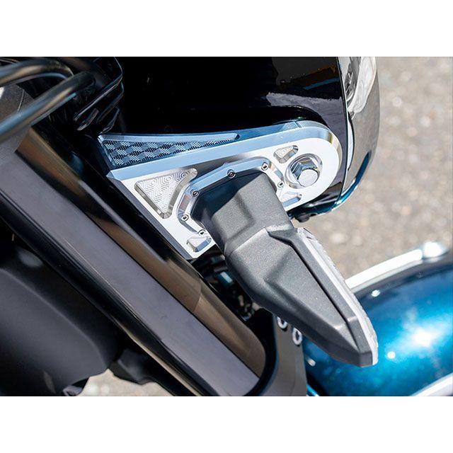 ARCHI（バイク） - アーキ Z900RS ハニカムライトステーカバー（純然たるウインカー相応う） 色合い シャイニングシルバー ARCHI