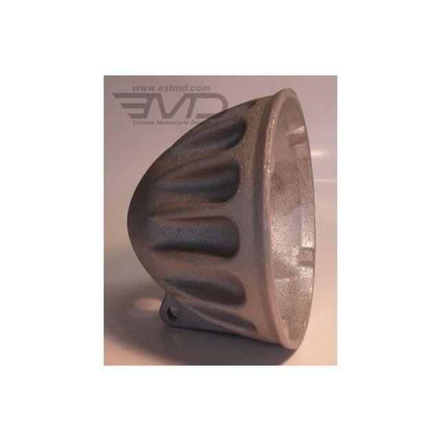 部品屋K&W スポーツスター EMD製 OEM 5-3/4インチ用 VituminC ヘッドライトカバー（ロウ） K&W